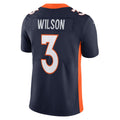 Cooneas D.Broncos #3 Russell Wilson Navy Alternate Vapor Limited Jersey