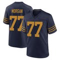 GB.Packers #77 Jordan Morgan Player Navy The 1923 Classic Home Game Cooneas Stitched Jerseys