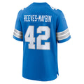 Cooneas D.Lions #42 Jalen Reeves-Maybin Blue Team Game Jersey