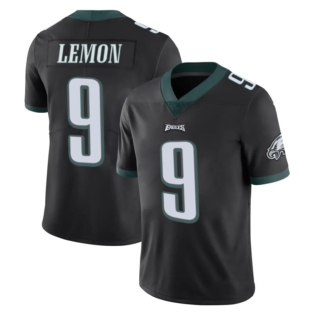 P.Eagles #9 Makai Lemon Player Black Limited Vapor Untouchable Home Game Cooneas Stitched Jerseys