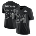 LA.Rams #84 Colby Parkinson Player Black Limited 2026 Salute to Service Home Game Cooneas Stitched Jerseys