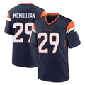 D.Broncos #29 Ja'Quan McMillian Player Navy Home Game Cooneas Stitched Jerseys