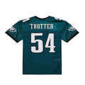 Cooneas P.Eagles #54 Jeremiah Trotter Jr. Mitchell & Ness Green 2000 Legacy Throwback Replica Jersey