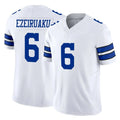D.Cowboys #6 Donovan Ezeiruaku Player White Limited Vapor F.U.S.E. Home Game Cooneas Stitched Jerseys