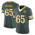 GB.Packers #65 Aaron Banks Player Green Limited 2026 Rivalries Collection Home Game Cooneas Stitched Jerseys