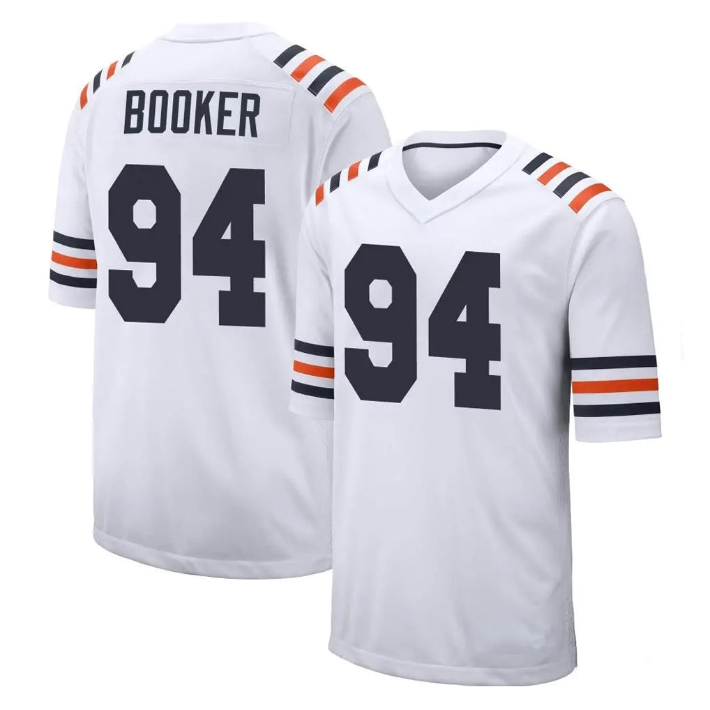 C.Bears #94 Austin Booker Player White Classic Home Game Cooneas Stitched Jerseys