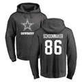 D.Cowboys #86 Luke Schoonmaker Player Ash One Color Pullover Hoodie Limited Cooneas Stitched Jerseys