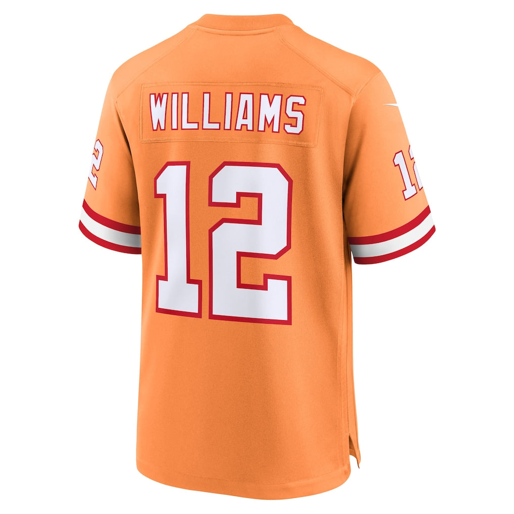 Cooneas TB.Buccaneers #12 Doug Williams Creamsicle 50th Season Game Jersey