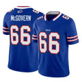 B.Bills #66 Connor McGovern Player Royal Vapor F.U.S.E. Limited Home Game Cooneas Stitched Jerseys