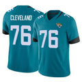 J.Jaguars #76 Ezra Cleveland Player Teal Vapor F.U.S.E. Limited Home Game Cooneas Stitched Jerseys