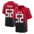 A.Falcons #52 Samson Ebukam Player Red Home Game Cooneas Stitched Jerseys
