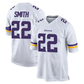 MN.Vikings #22 Harrison Smith Player White Home Game Cooneas Stitched Jerseys