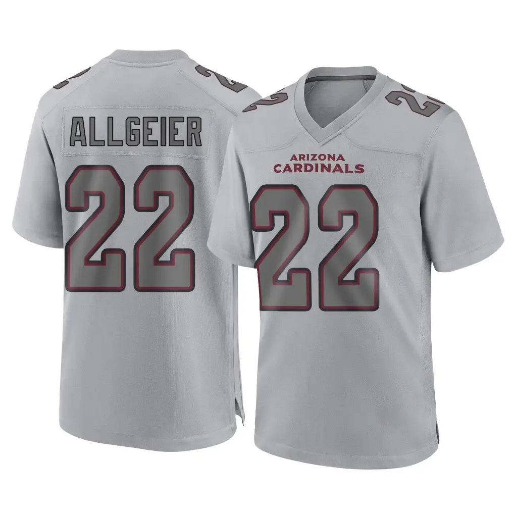 A.Cardinals #22 Tyler Allgeier Player Gray Atmosphere Fashion Home Game Cooneas Stitched Jerseys