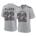 A.Cardinals #22 Tyler Allgeier Player Gray Atmosphere Fashion Home Game Cooneas Stitched Jerseys