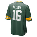 Cooneas GB.Packers #16 Bo Melton Green Team Game Jersey