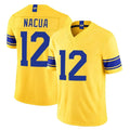 LA.Rams #12 Puka Nacua Player Gold Limited Classic Sol Vapor F.U.S.E.Home Game Cooneas Stitched Jerseys