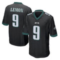 P.Eagles #9 Makai Lemon Player Black Home Game Cooneas Stitched Jerseys