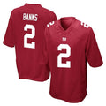 NY.Giants #2 Deonte Banks Player Red Home Game Cooneas Stitched Jerseys