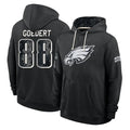 P.Eagles #88 Dallas Goedert Player 2026 Black Logo Pullover Hoodies Limited Game Cooneas Stitched Jerseys