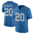 D.Lions #20 Barry Sanders Player Blue Limited Throwback Vapor Untouchable Cooneas Stitched Jerseys