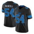 D.Lions #54 Alim McNeill Player Black Alternate Vapor F.U.S.E. Limited Home Game Cooneas Stitched Jerseys