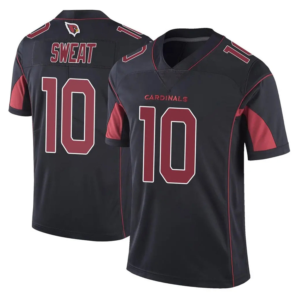 A.Cardinals #10 Josh Sweat Player Black Limited Color Rush Vapor Untouchable Home Game Cooneas Stitched Jerseys