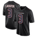 H.Texans #3 Kamari Lassiter Player Black Fashion Home Game Cooneas Stitched Jerseys