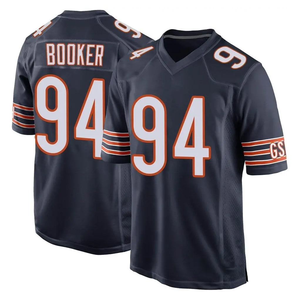 C.Bears #94 Austin Booker Player Navy Home Game Cooneas Stitched Jerseys