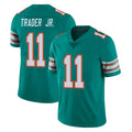M.Dolphins #11 Dante Trader Jr. Player Aqua Limited Alternate Vapor Untouchable Home Game Cooneas Stitched Jerseys