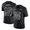 LA.Chargers #16 J.K. Scott Player Black Limited 2026 Salute to Service Home Game Stitched Jerseys