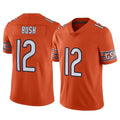 C.Bears #12 Devin Bush Player Orange Alternate Vapor Limited Home Game Cooneas Stitched Jerseys