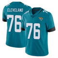 J.Jaguars #76 Ezra Cleveland Player Teal Vapor Untouchable Limited Home Game Cooneas Stitched Jerseys