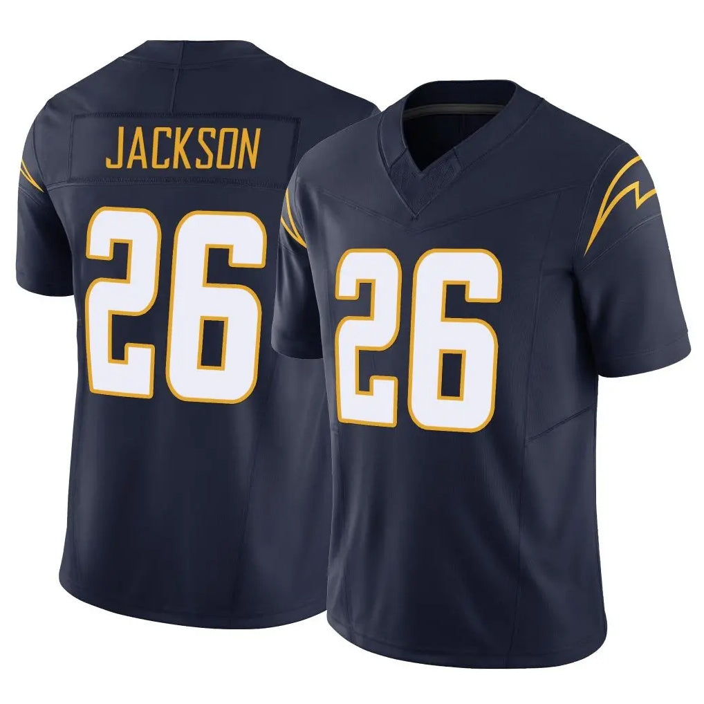 LA.Chargers #26 Donte Jackson Player Navy Limited Vapor F.U.S.E. Home Game Stitched Jerseys