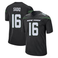 NY.Jets #16 Kenyon Sadiq Player Stealth Black Home Game Cooneas Stitched Jerseys