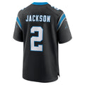 Cooneas C.Panthers #2 Mike Jackson Black Game Jersey