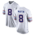 B.Bills #8 Terrel Bernard Player White Alternate Game Cooneas Stitched Jerseys