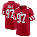 Cooneas SF.49ers #97 Nick Bosa Player Scarlet Player Game Stitched Jerseys