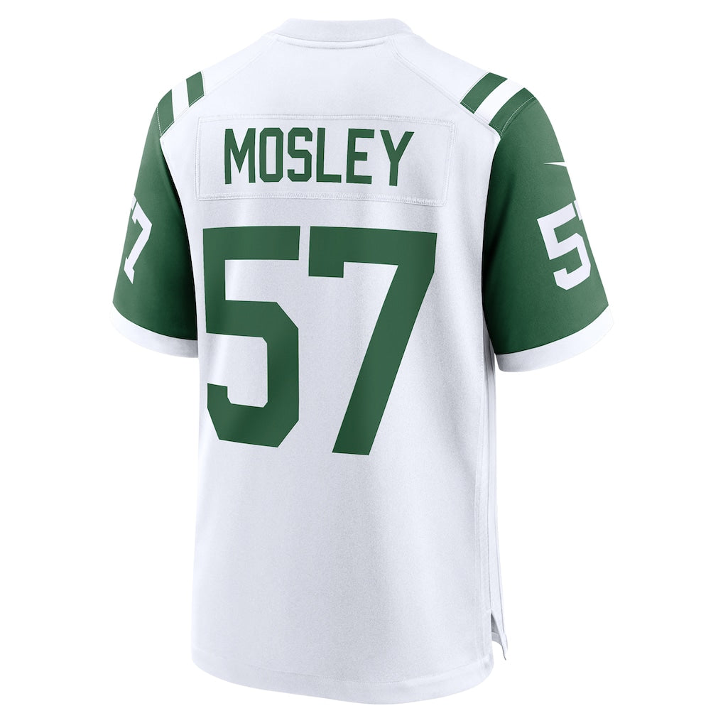 Cooneas NY.Jets #57 C.J. Mosley White Classic Alternate Game Jersey