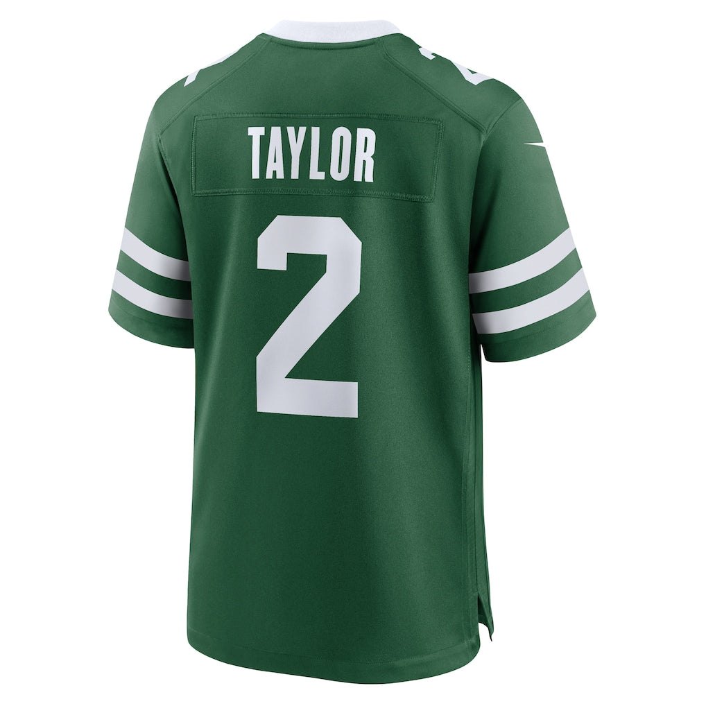 Cooneas NY.Jets #2 Tyrod Taylor Legacy Green Team Game Jersey