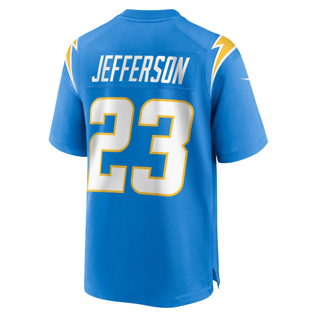Cooneas LA.Chargers #23 Tony Jefferson Powder Blue Team Game Jersey