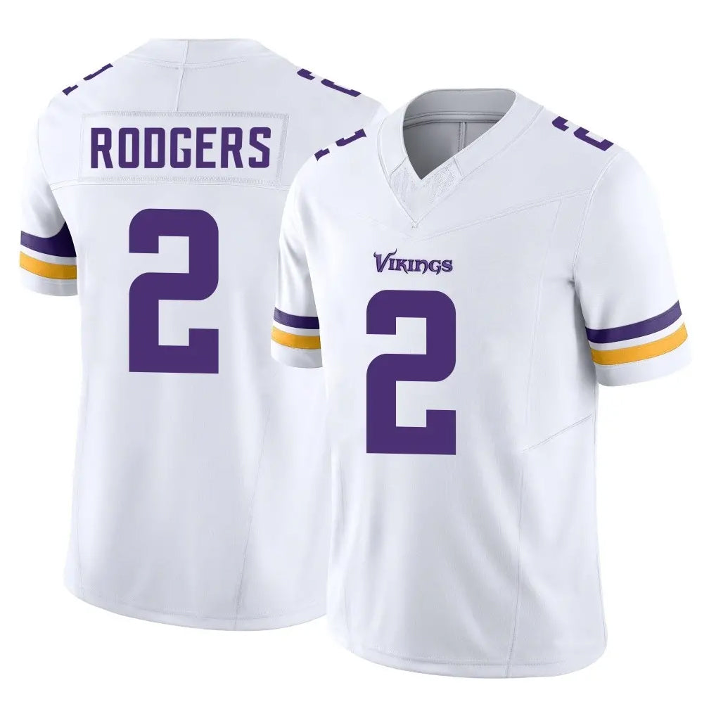 MN.Vikings #2 Isaiah Rodgers Player White Limited Vapor F.U.S.E. Home Game Cooneas Stitched Jerseys