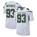 NY.Jets #93 David Onyemata Player White Spotlight Home Game Cooneas Stitched Jerseys