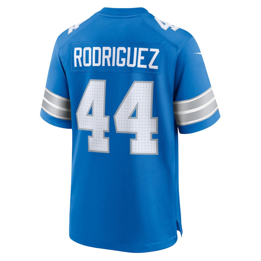 Cooneas D.Lions #44 Malcolm Rodriguez Blue Game Jersey