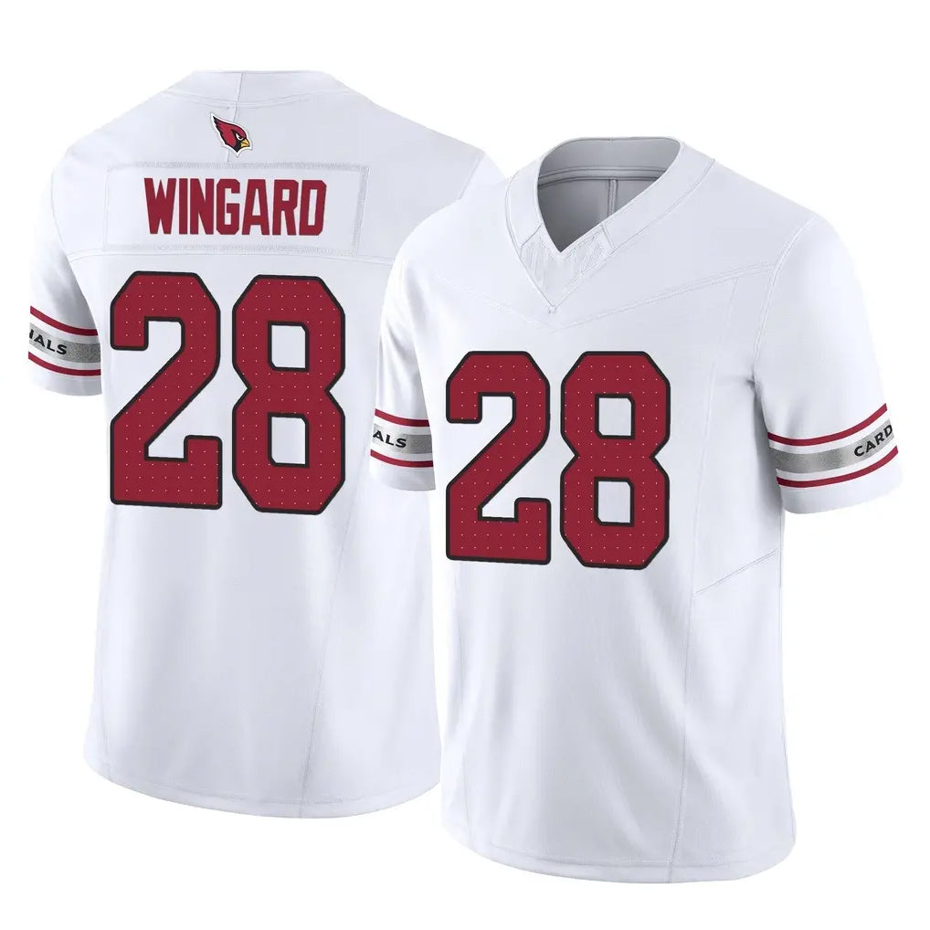 A.Cardinals #28 Andrew Wingard Player White Vapor F.U.S.E. Limited Home Game Cooneas Stitched Jerseys