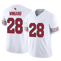 A.Cardinals #28 Andrew Wingard Player White Vapor F.U.S.E. Limited Home Game Cooneas Stitched Jerseys