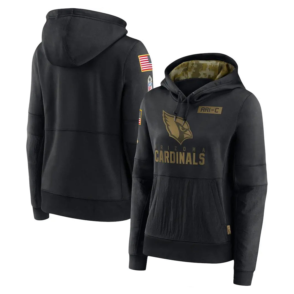 Cooneas A.Cardinals Black Salute to Service Limited Hoodies Blank Player Stitched Jerseys