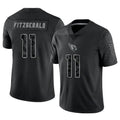 Cooneas A.Cardinals #11 Larry Fitzgerald Player Black RFLCTV Limited Stitched Jerseys