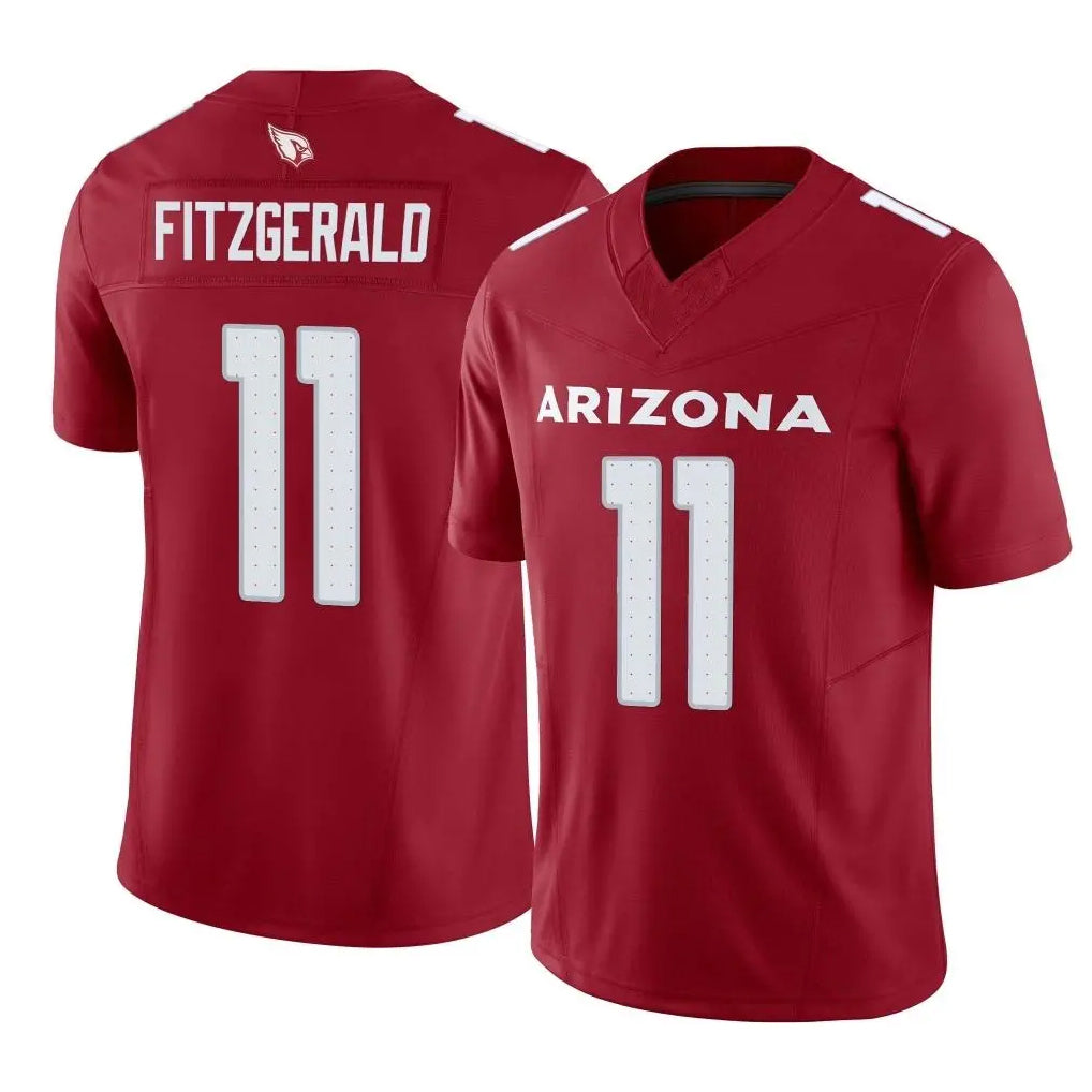 Cooneas A.Cardinals #11 Larry Fitzgerald Player Cardinal Vapor F.U.S.E. Limited Home Game Stitched Jerseys