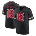 Cooneas A.Cardinals #18 Marvin Harrison Jr. Player Black Alternate Game Stitched Jerseys