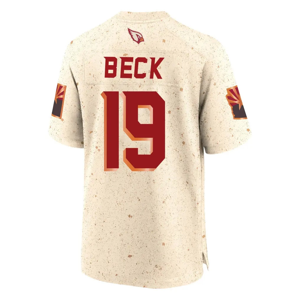 Cooneas A.Cardinals #19 Carson Beck Player Cream Rivalries Collection Game Stitched Jerseys